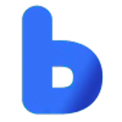 😌 Эмодзи «Синий шрифт» для Telegram