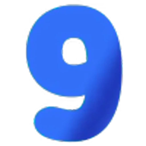9️⃣ Эмодзи «Синий шрифт» для Telegram