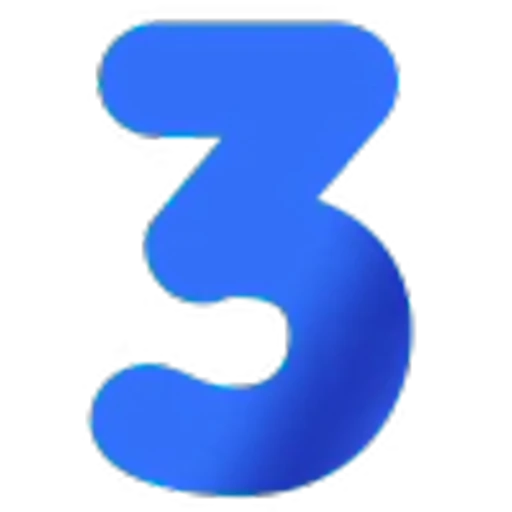 3️⃣ Эмодзи «Синий шрифт» для Telegram