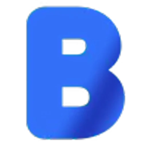 😋 Эмодзи «Синий шрифт» для Telegram