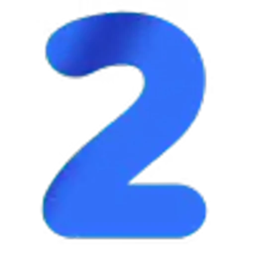 2️⃣ Эмодзи «Синий шрифт» для Telegram