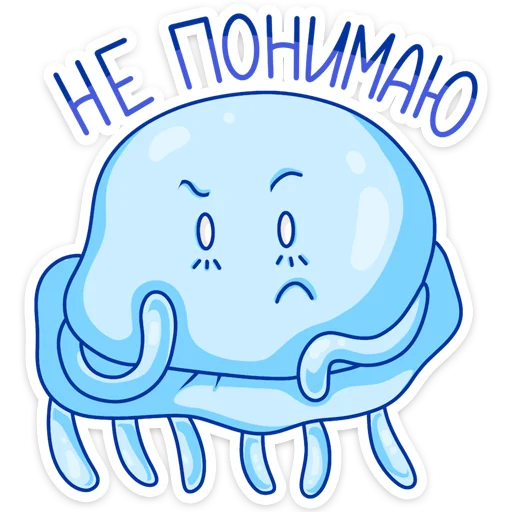 😟 Стикер «Шелли» для Telegram