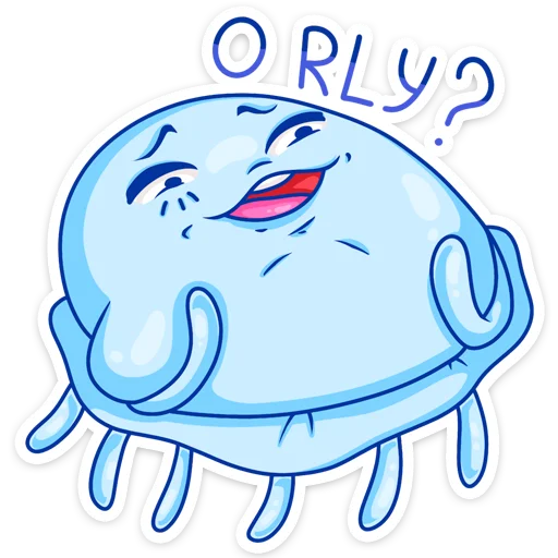 😌 Стикер «Шелли» для Telegram