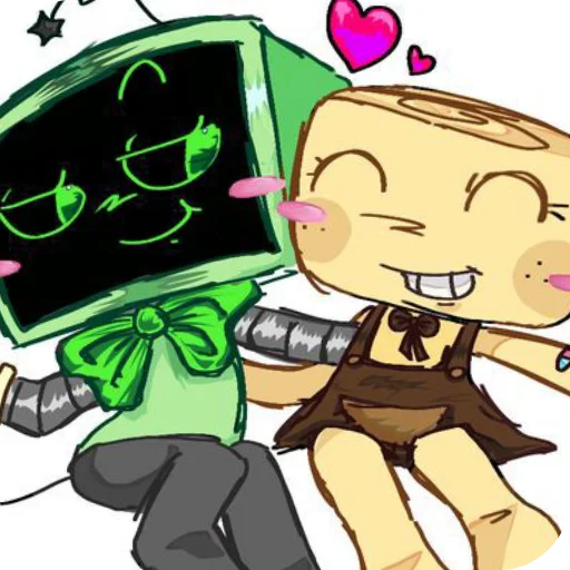 📖 Стикер «shelly and vee» для Telegram