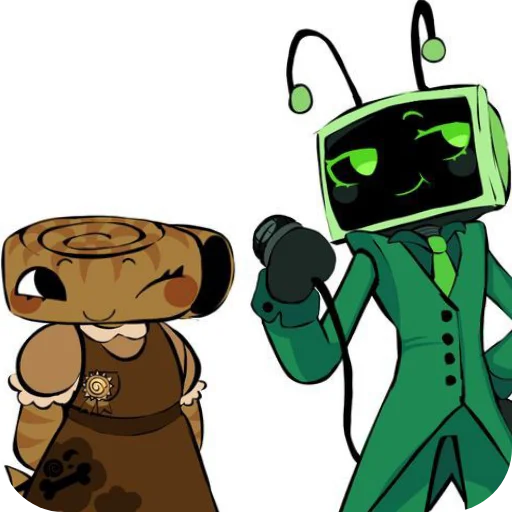 🧸 Стикер «shelly and vee» для Telegram
