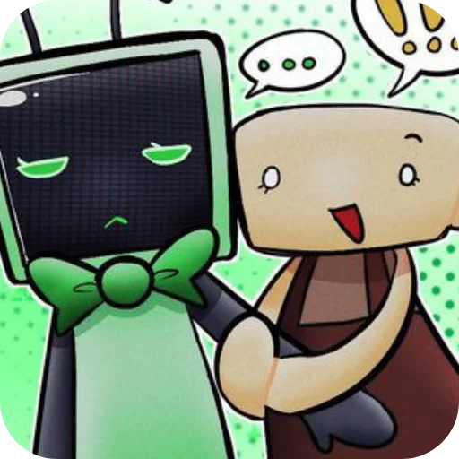 📖 Стикер «shelly and vee» для Telegram