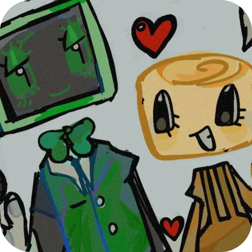 🪑 Стикер «shelly and vee» для Telegram