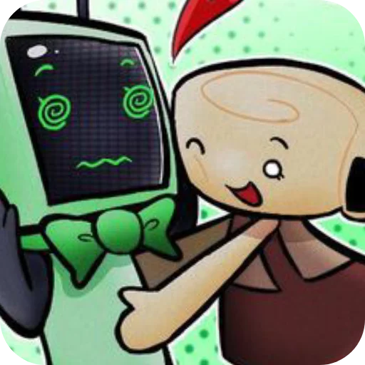 📖 Стикер «shelly and vee» для Telegram