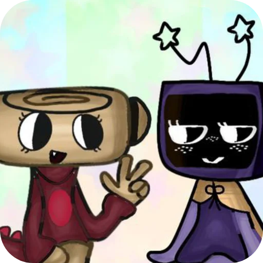 🖼 Стикер «shelly and vee» для Telegram