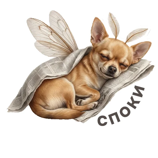 😴 Стикер «shenok_motylek» для Telegram