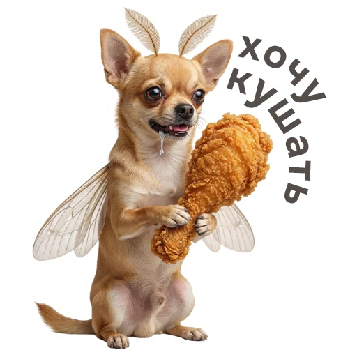 🍗 Стикер «shenok_motylek» для Telegram