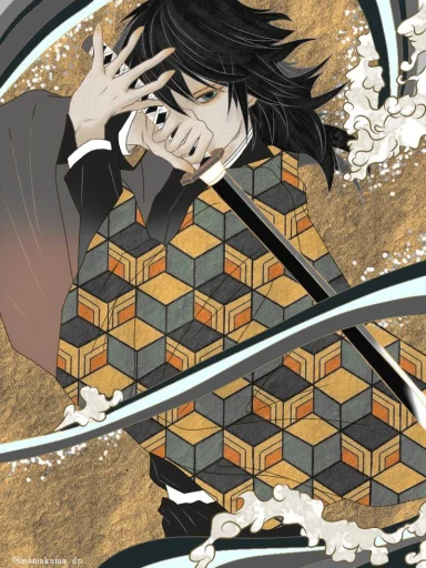 🤩 Стикер «Tomioka Giyu» для Telegram