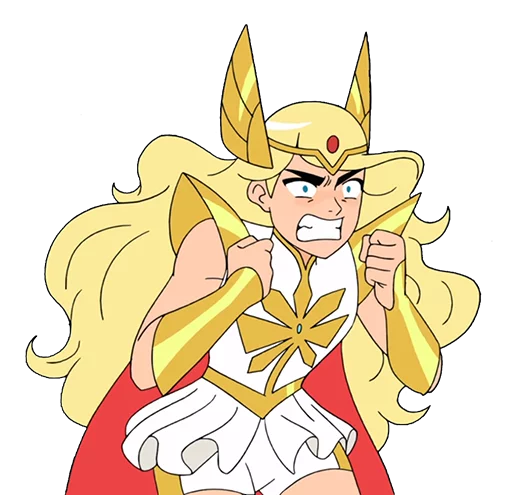 😡 Стикер «SheRa and the Princesses of Power» для Telegram
