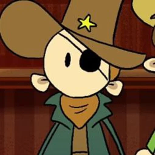 😶 Стикер «Sheriff Thompson» для Telegram