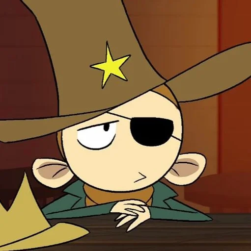 😕 Стикер «Sheriff Thompson» для Telegram