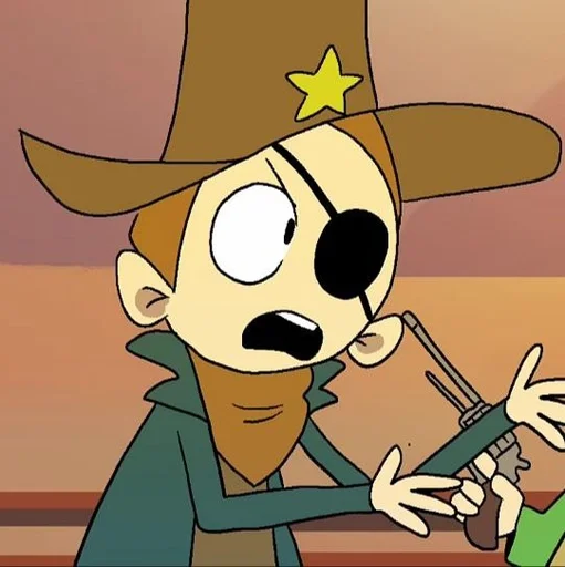 😠 Стикер «Sheriff Thompson» для Telegram