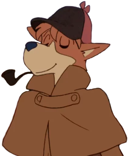 😚 Стикер «Sherlockhound» для Telegram