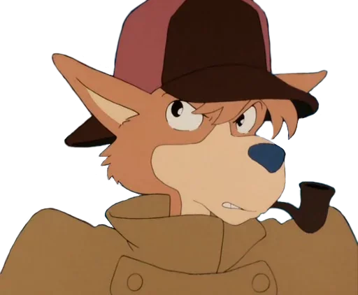 😒 Стикер «Sherlockhound» для Telegram