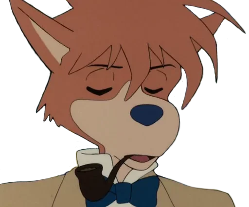 😋 Стикер «Sherlockhound» для Telegram