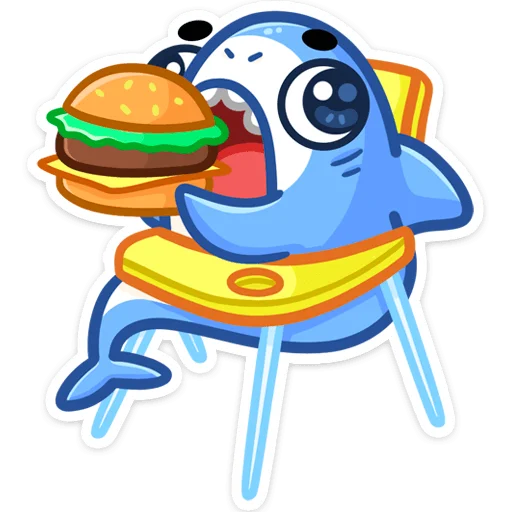 🍔 Стикер «Шерри» для Telegram