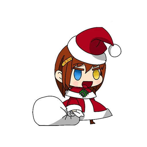 🎄 Стикер «Шева Сенпай» для Telegram