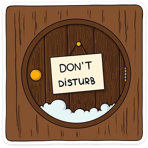 🚫 Стикер «Новый год с Крошкой Ши» для Telegram