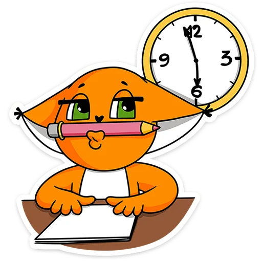🦊 Стикер «Ши в офисе» для Telegram