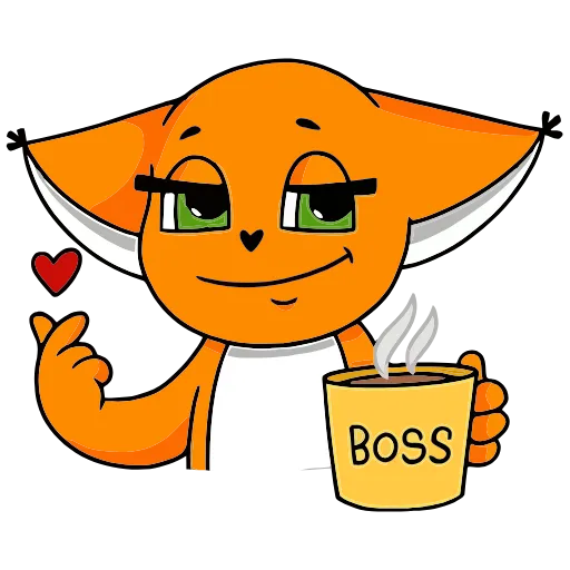 ☕️ Эмодзи «Ши в офисе» для Telegram