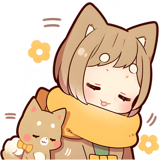 😔 Стикер «Щенок Шиба» для Telegram