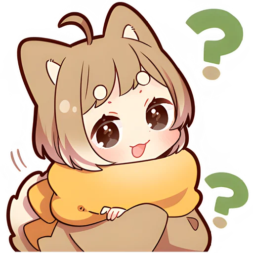 🤨 Стикер «Щенок Шиба» для Telegram