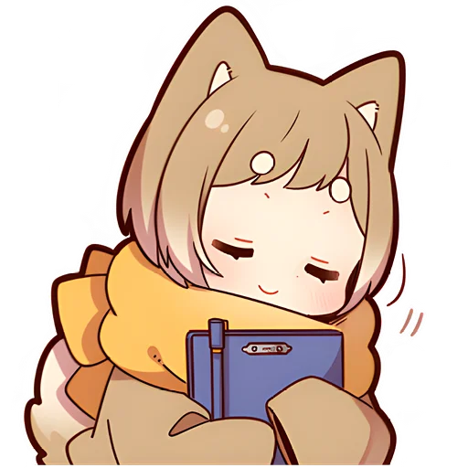 📚 Стикер «Щенок Шиба» для Telegram