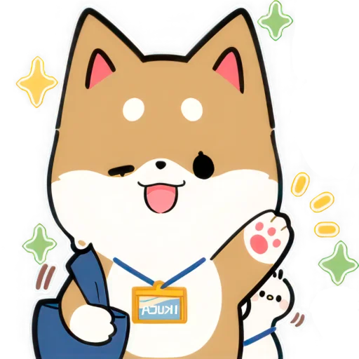 👋 Стикер «Милый Шиба» для Telegram