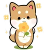 🌼 Эмодзи «Shiba Puppy» для Telegram
