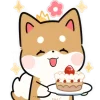 🎂 Эмодзи «Shiba Puppy» для Telegram