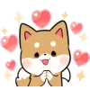 😍 Эмодзи «Shiba Puppy» для Telegram