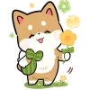 🌼 Эмодзи «Shiba Puppy» для Telegram