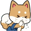 😫 Эмодзи «Shiba Puppy» для Telegram