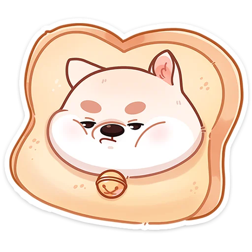 🥺 Стикер «Шиба без надписей» для Telegram