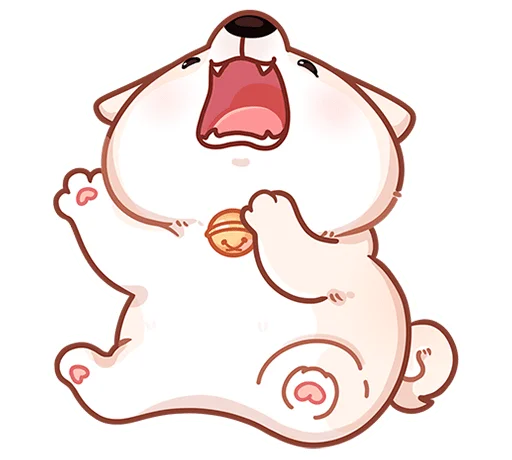 😵 Стикер «Шиба без надписей» для Telegram