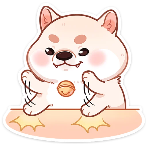 😩 Стикер «Шиба без надписей» для Telegram
