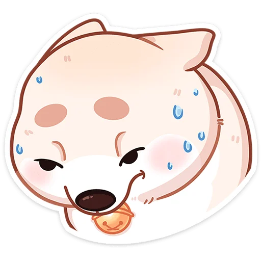 🥵 Стикер «Шиба без надписей» для Telegram