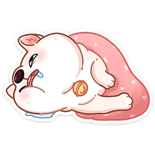 😴 Стикер «Шиба без надписей» для Telegram