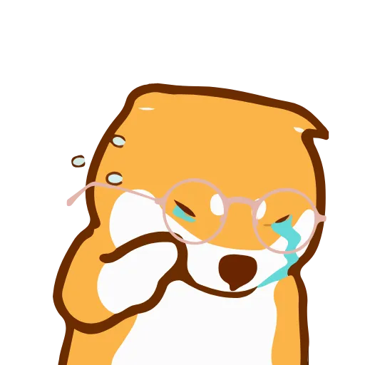 Стикерпак shiba jd для Telegram