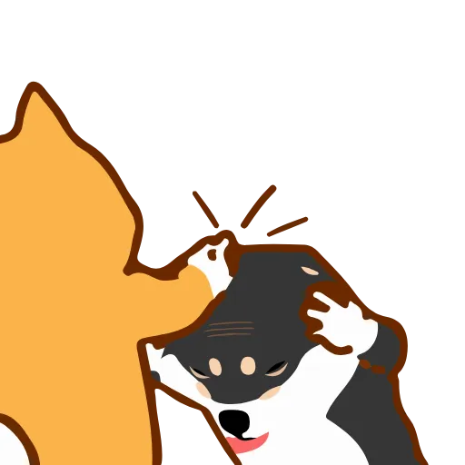 🖐 Стикер «shiba jd» для Telegram