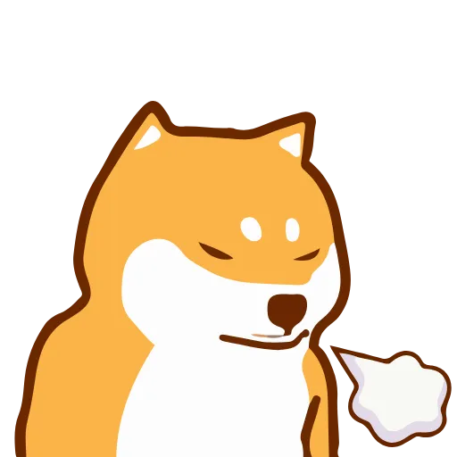 😑 Стикер «shiba jd» для Telegram