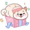Стикер 11 🐶 Шиба