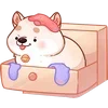 Стикер 39 🐶 Шиба