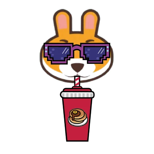 🐶 Стикер «ShibCake» для Telegram