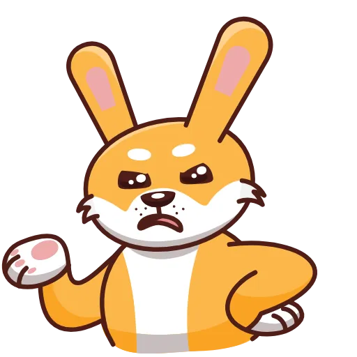 🤦‍♂️ Стикер «shibcake» для Telegram