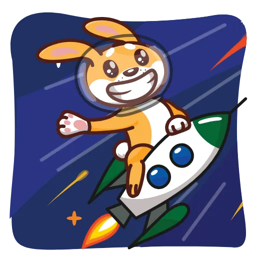 🚀 Стикер «shibcake» для Telegram